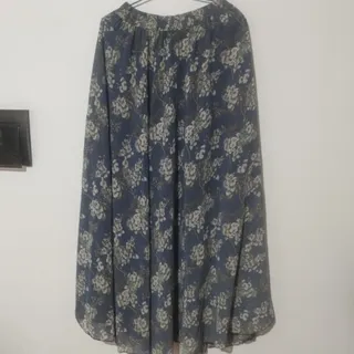 دامن کاوش حریر آستردار