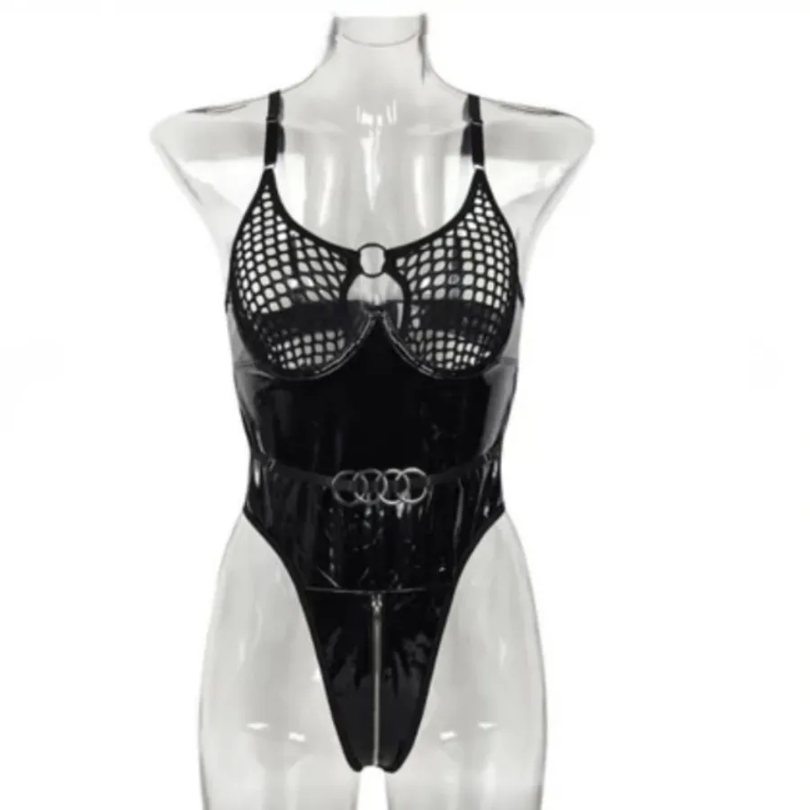 بادی لاتکس زنانه زیپدار