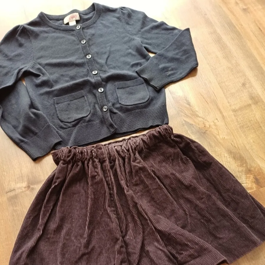 ست بافت و دامن اورجینال