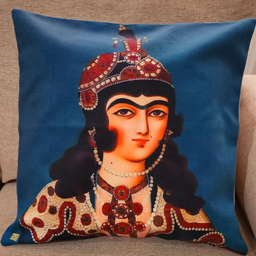 کاور کوسن مخمل سنتی