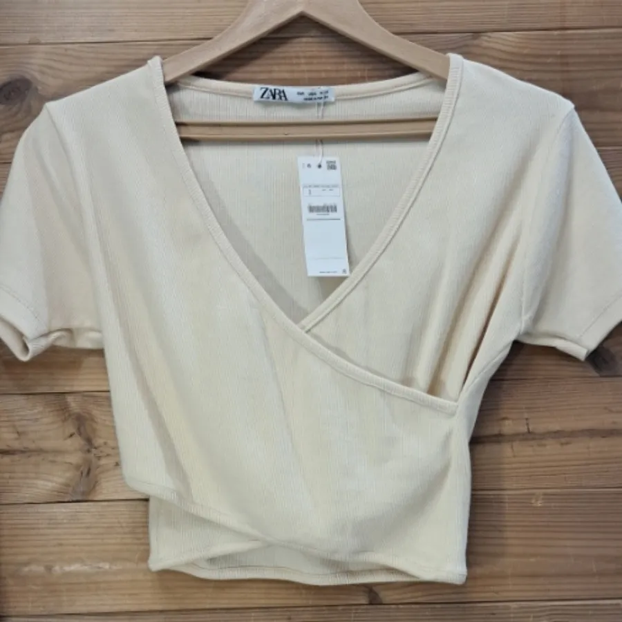 کراپ تیشرت کبریتی وارداتی