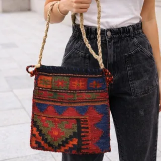 کیف دوشی گلیمی