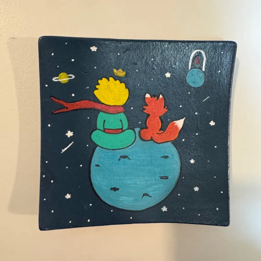 بشقاب نقاشی شازده کوچولو