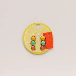 پک گوشواره رنگی