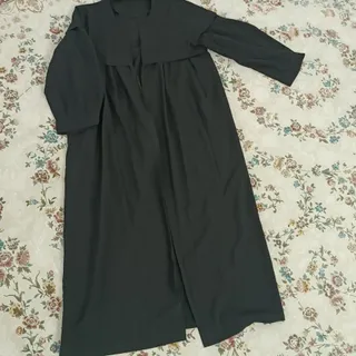 مانتو مشکی بلندو راحت فری