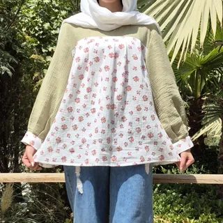 شومیز موسلین مزونی