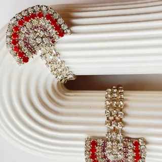 گوشواره نگینی