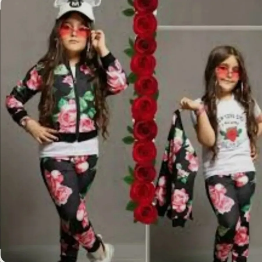 سویشرت شلوار گل مجلسی