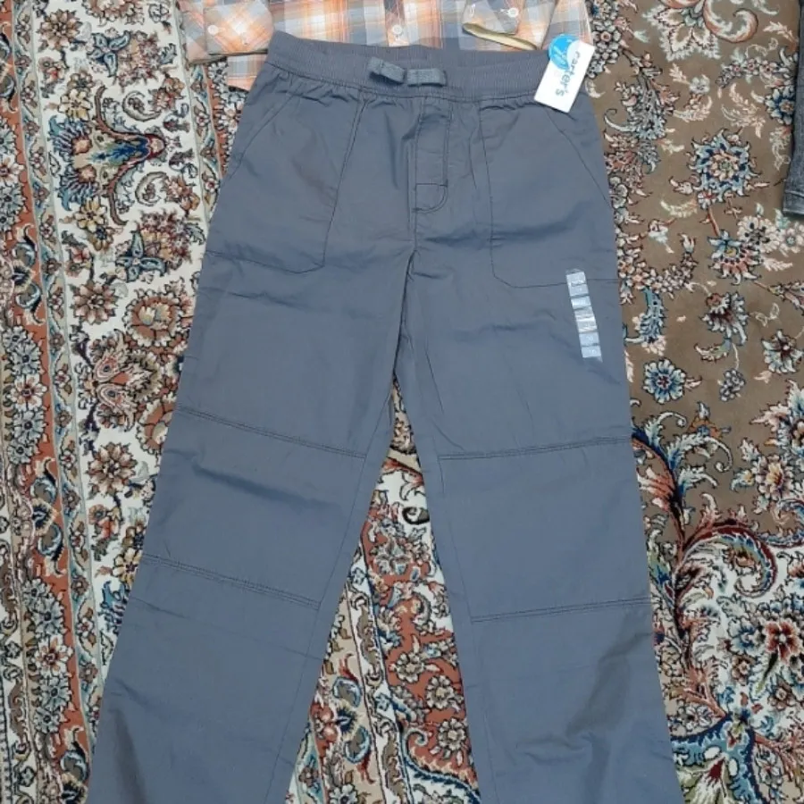 شلوار کتان کتون کاغذی