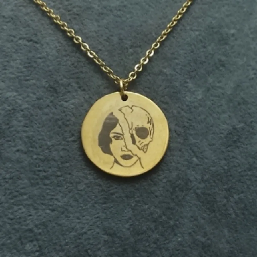 گردنبند استیل رنگ ثابت