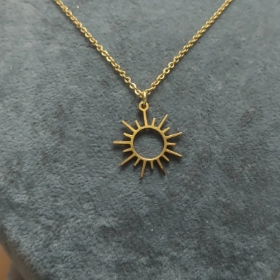 گردنبند استیل رنگ ثابت