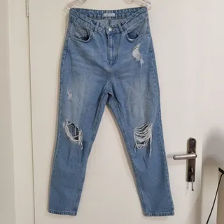 شلوار جین زاپدار