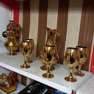 ست سرویس گلابدان و جام