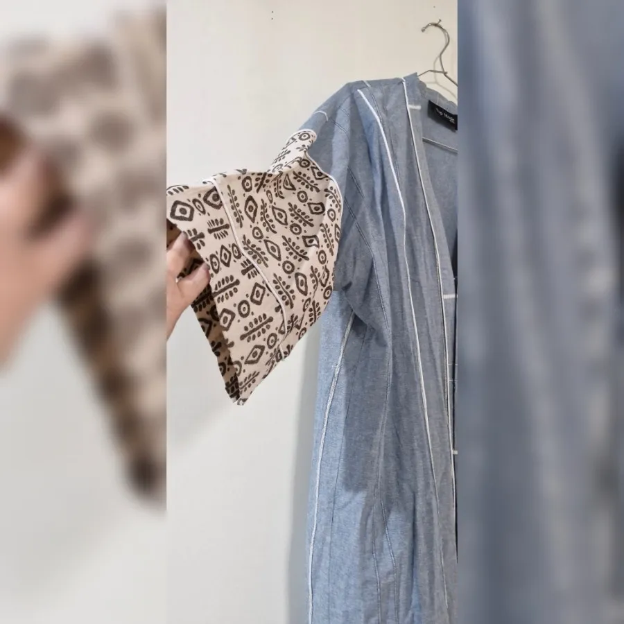 مانتوی الیاف طبیعی سنتی