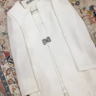 کت وشلوارسفید عقد عروس