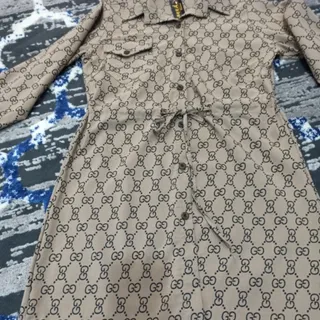 مانتو نخی طرح دار