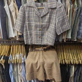 ست شومیز و شلوارک وارداتی