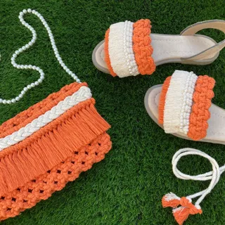 صندل مکرومه