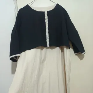 مانتو بلند خنک لینن