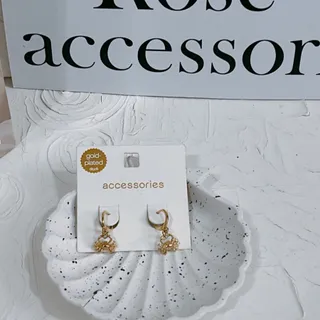 گوشواره آبکاری طلا