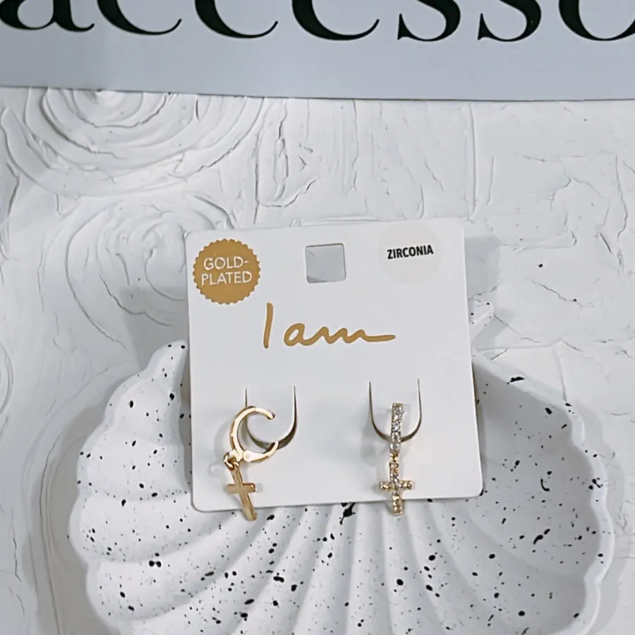 گوشواره آبکاری طلا