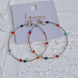 گوشواره حلقه ای