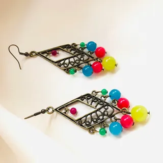 گوشواره دستساز