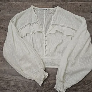 بلوز نیم تنه زارا