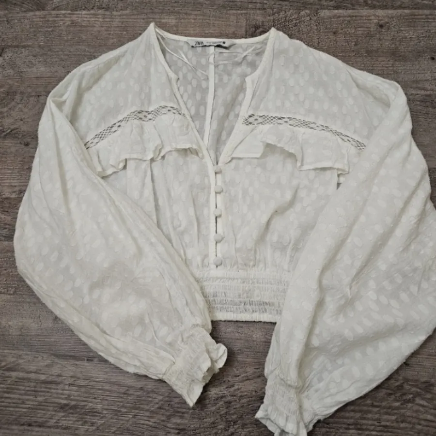 بلوز نیم تنه زارا