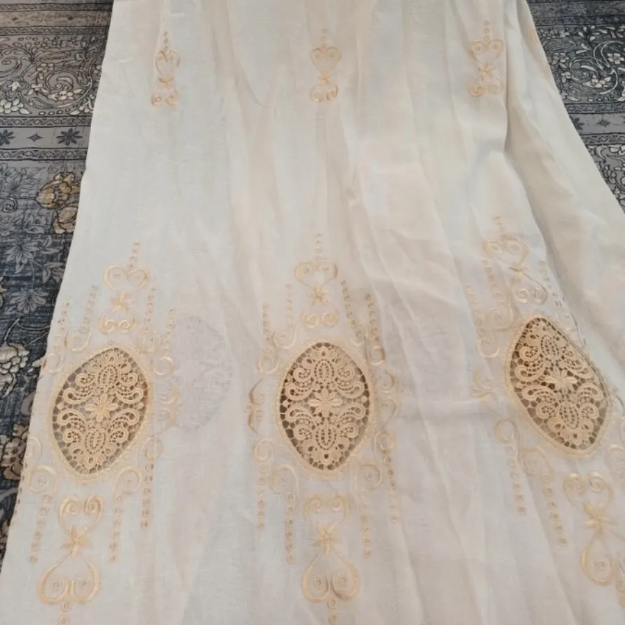 پرده کرپ حریر خارجی