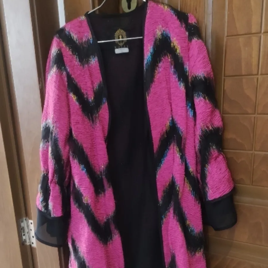 مانتو ژاکارد حریر