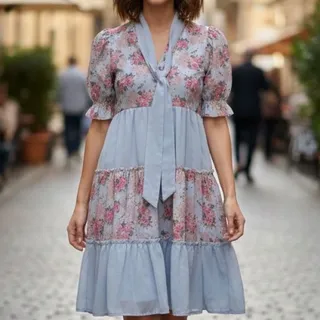 پیراهن سوزندوزی