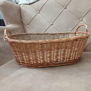 سبد حصیری بیضی