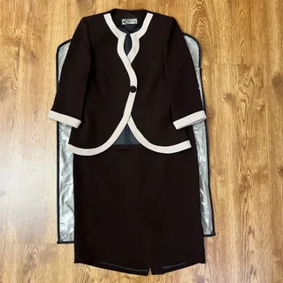 کت و دامن کرپ مجلسی