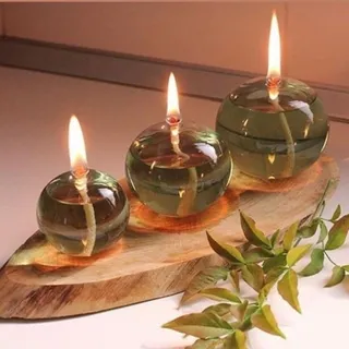 شمع پیرکس حبابی