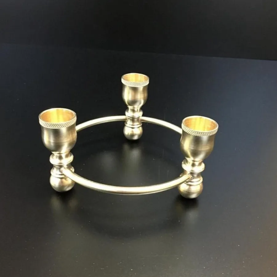 شمعدان برنجی درجه یک