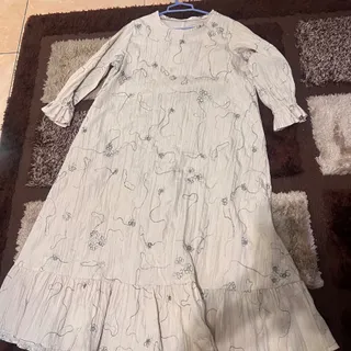 پیراهن نخی تابستانه