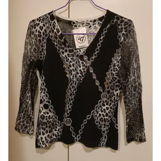 بلوز پلنگی برند