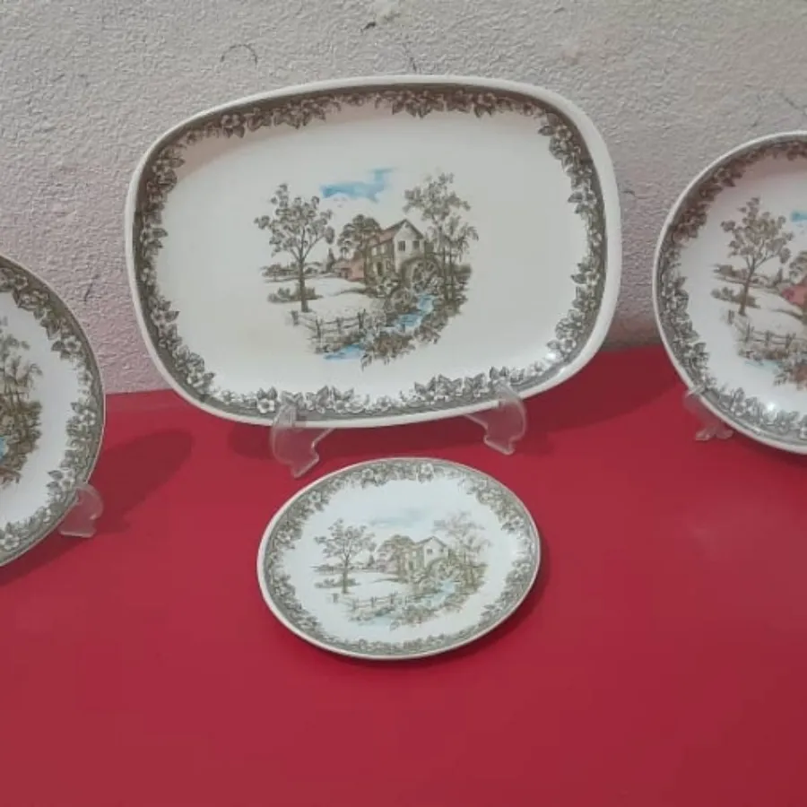 ست 4 تایی ملامین قدیمی