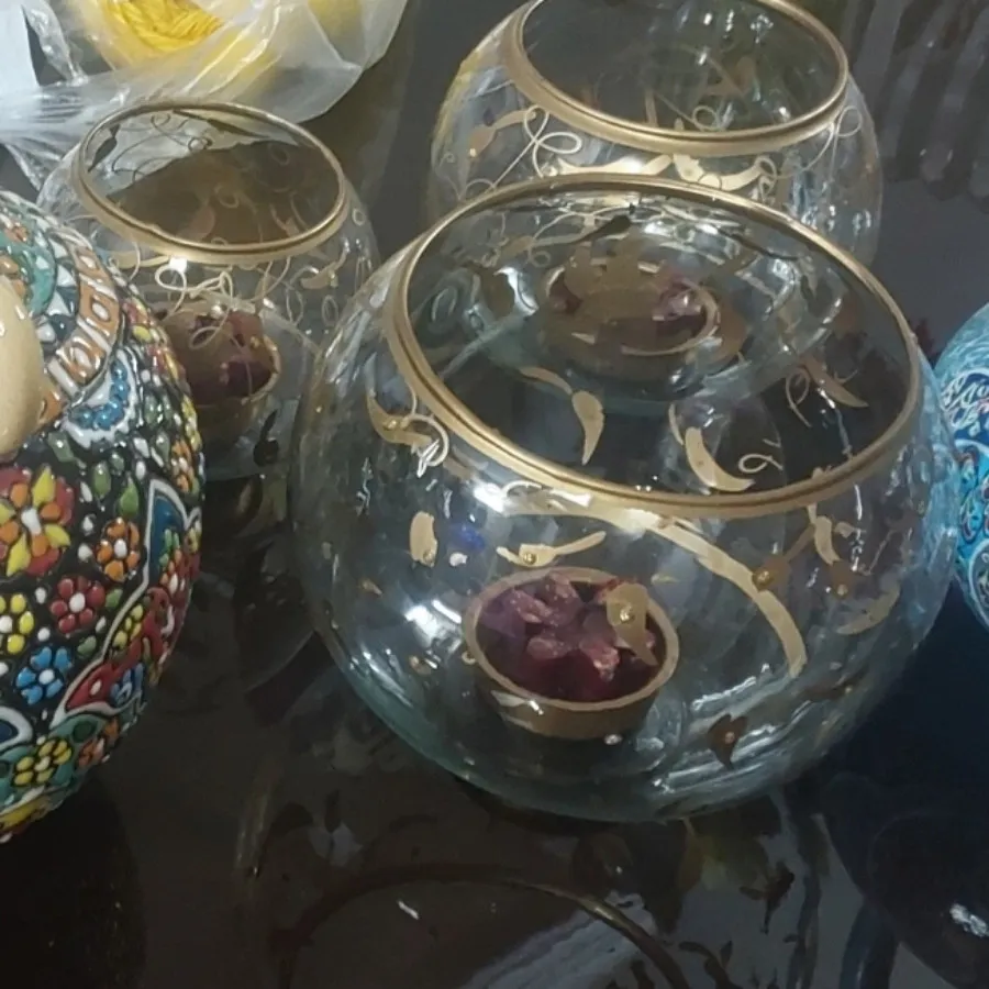 ست سه تیک شمعدان