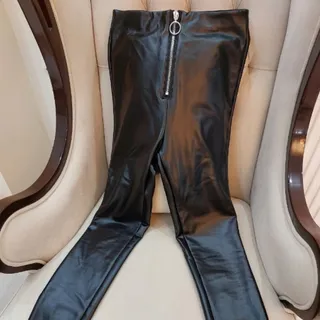 شلوار چرم برند hello miss