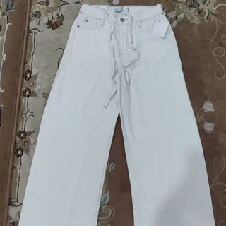 شلوار جین سفید