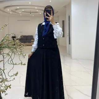 جلیقه دامن با شومیز