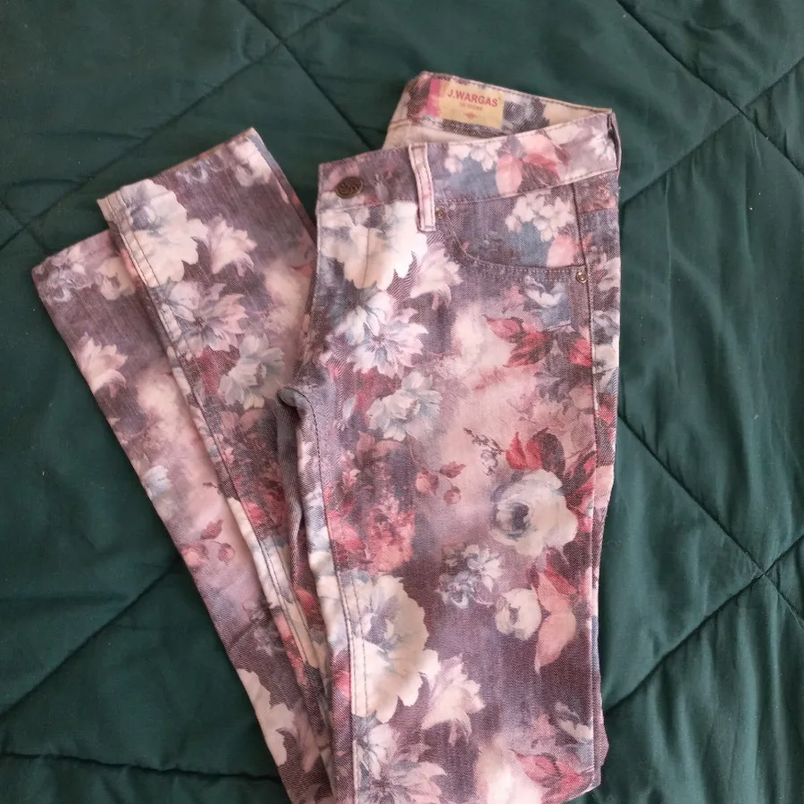 شلوار فلورال