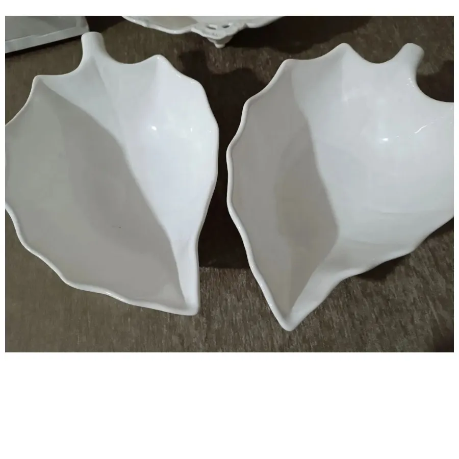 ظرف سفید سرامیکی