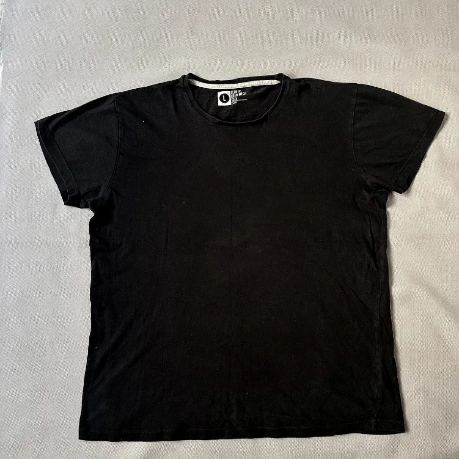 تیشرت مشکی بیسیک وارداتی