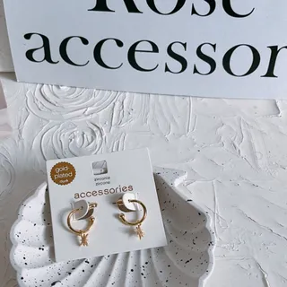 گوشواره آبکاری طلا