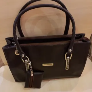 کیف قهوه ای بزرگ