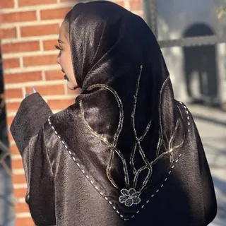 روسری جواهردوزی پرواز