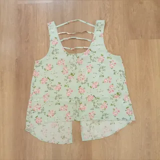 تاپ نخی گل گلی